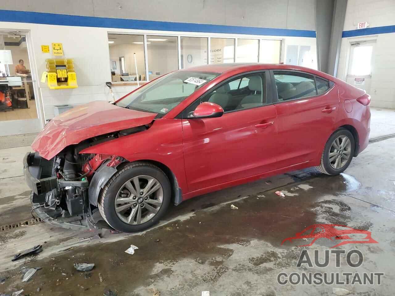 HYUNDAI ELANTRA 2018 - 5NPD84LF4JH377419