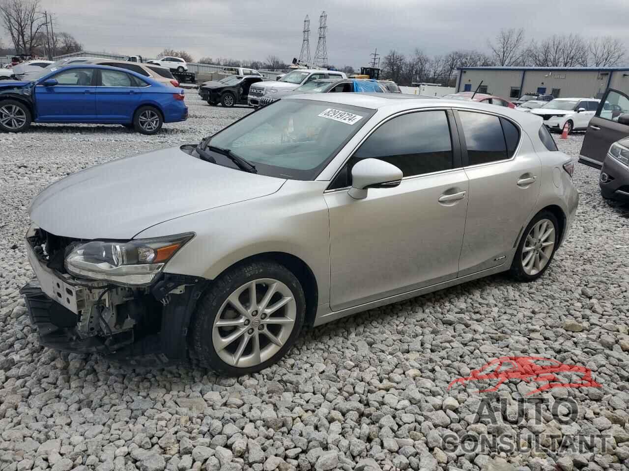 LEXUS CT 200 2012 - JTHKD5BH3C2069382