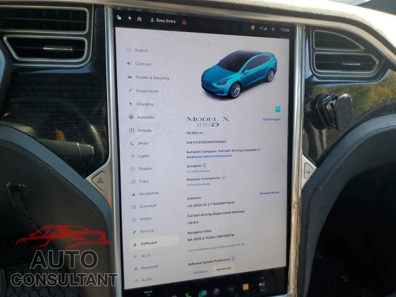 TESLA MODEL X 2017 - 5YJXCBE29HF045897