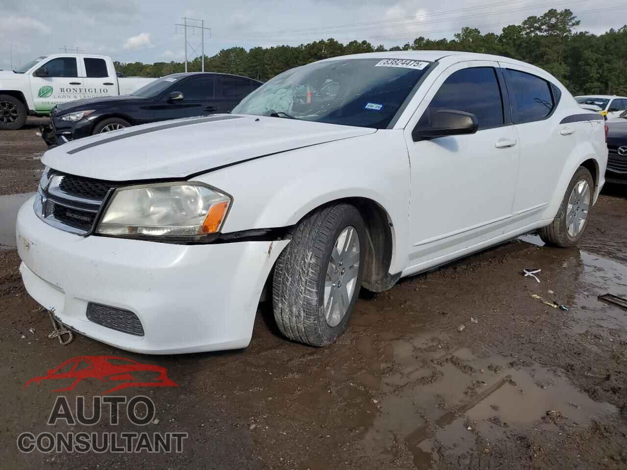 DODGE AVENGER 2012 - 1C3CDZAB1CN167470