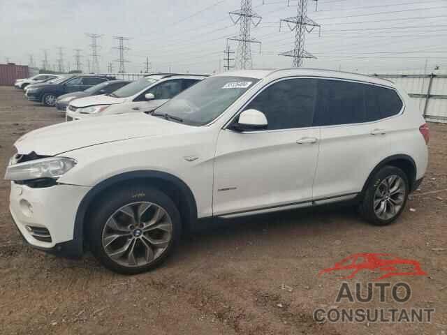 BMW X3 2016 - 5UXWX9C55G0D80790