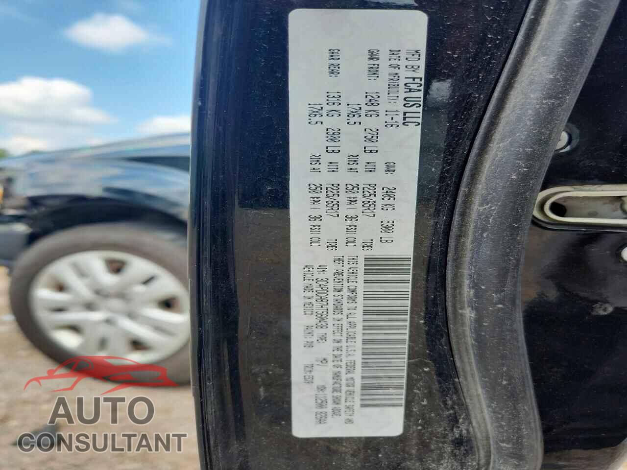 DODGE JOURNEY 2017 - 3C4PDCAB7HT560438