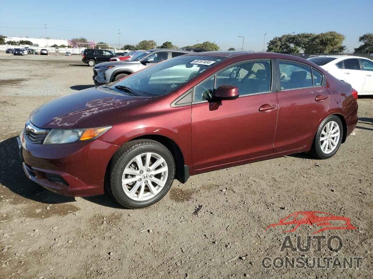 HONDA CIVIC 2012 - 2HGFB2F83CH539386