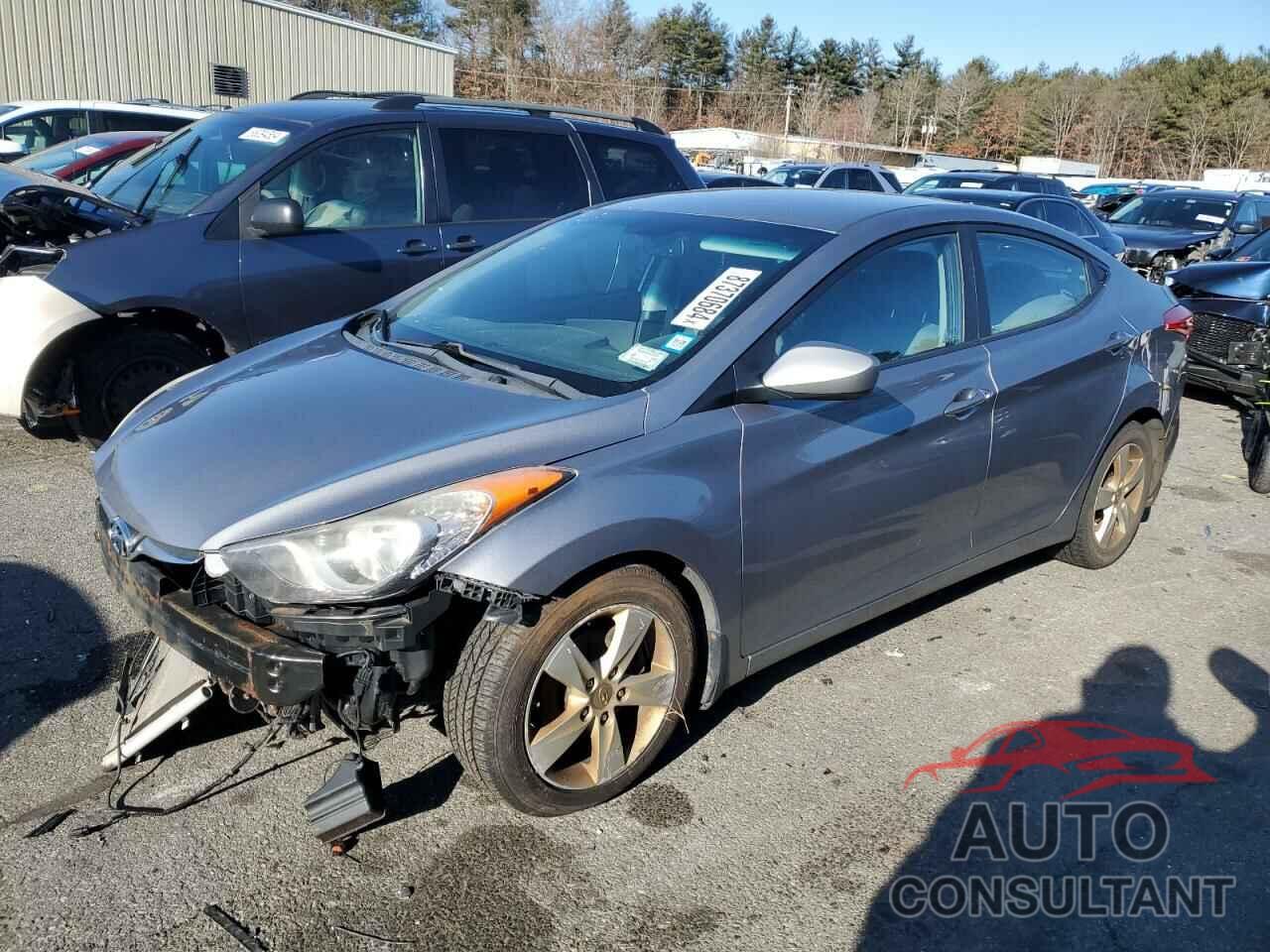 HYUNDAI ELANTRA 2012 - KMHDH4AE8CU389426