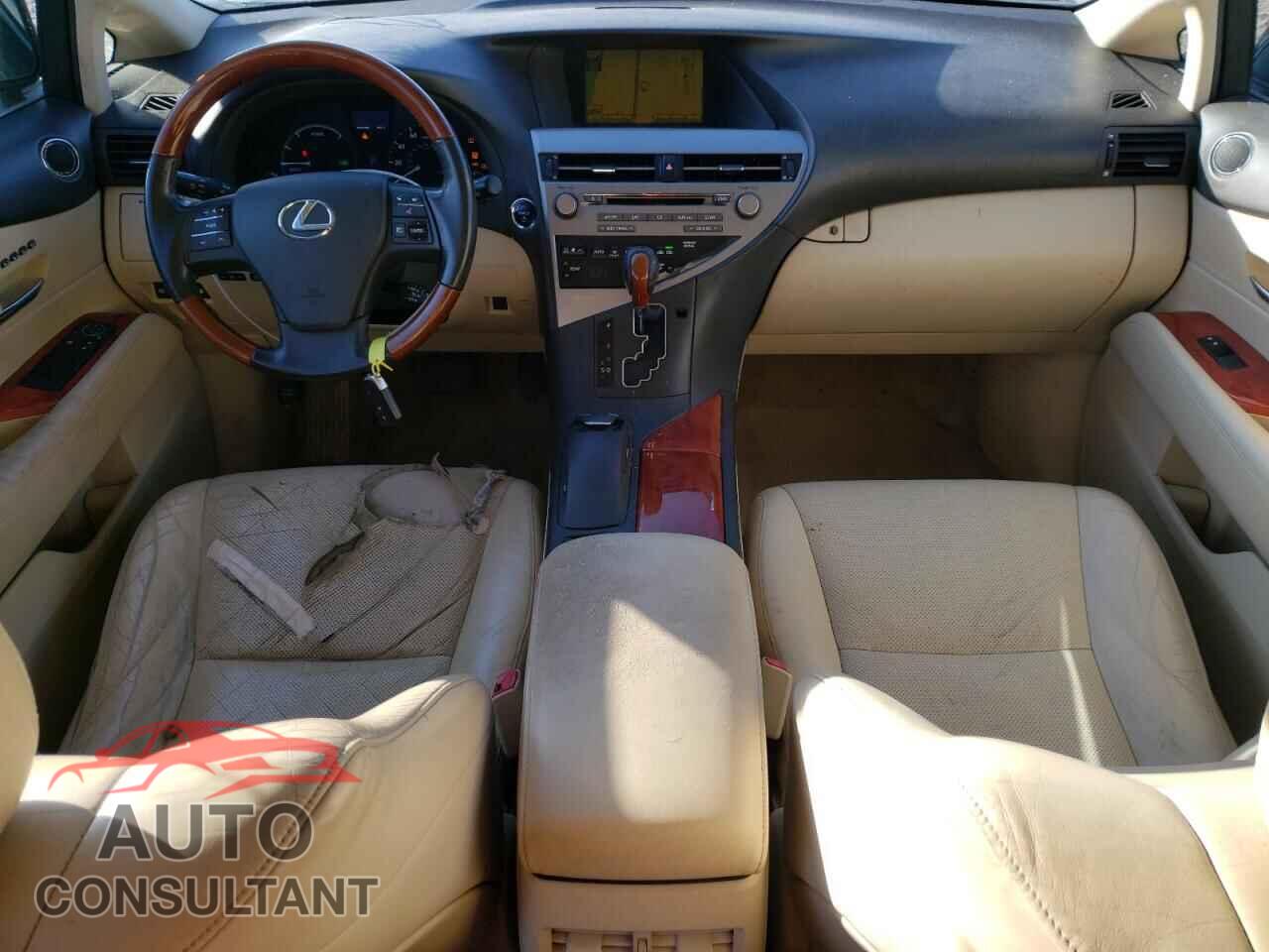LEXUS RX450 2010 - JTJBC1BA2A2022855