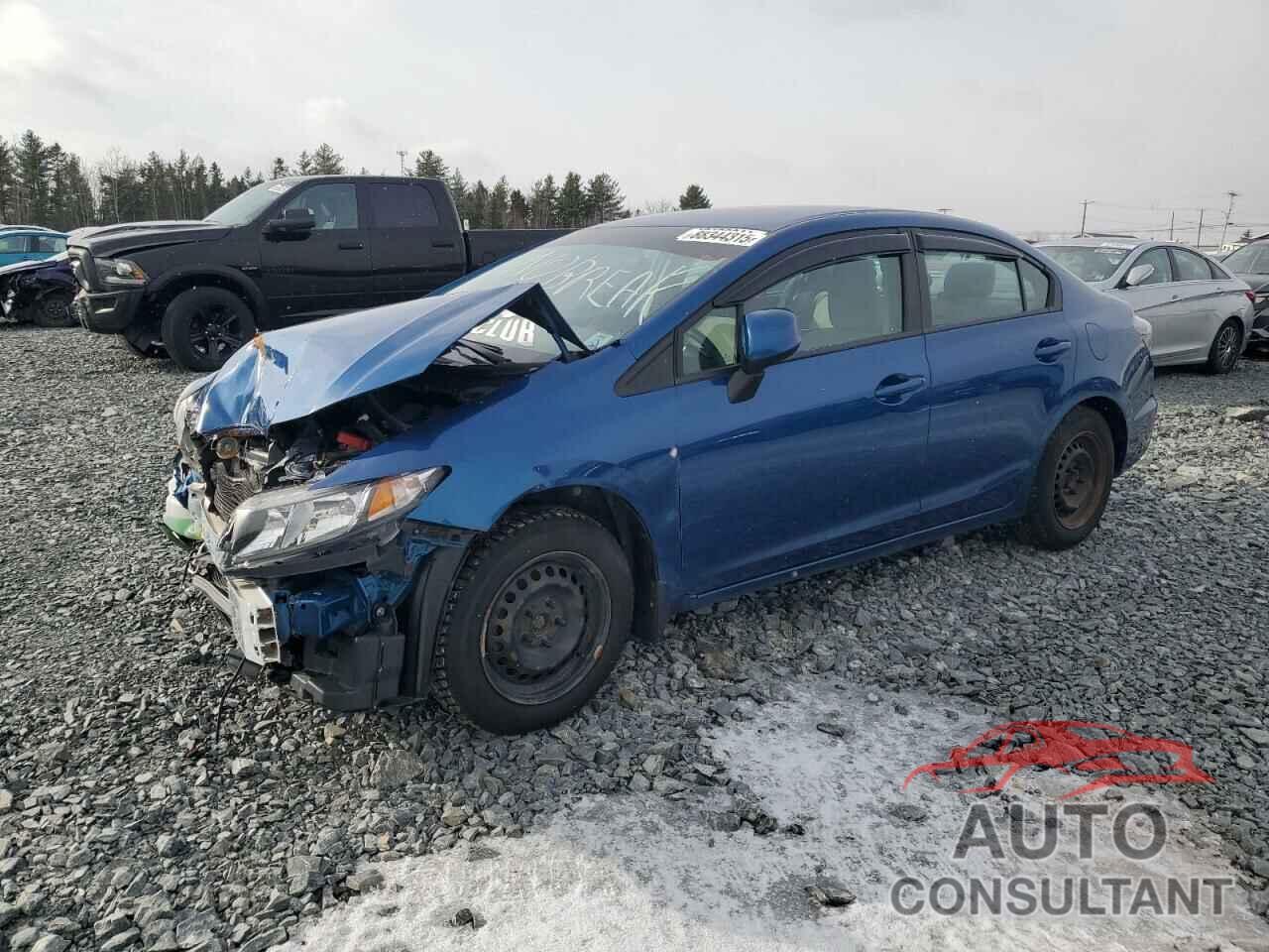 HONDA CIVIC 2013 - 2HGFB2F45DH043374