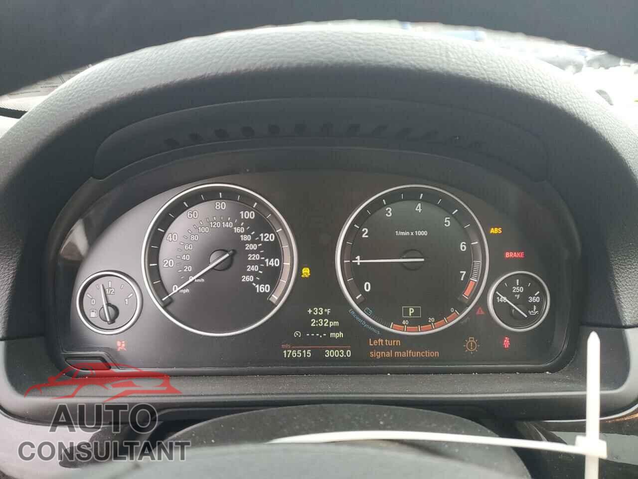 BMW 5 SERIES 2012 - WBAXH5C59CDW09982