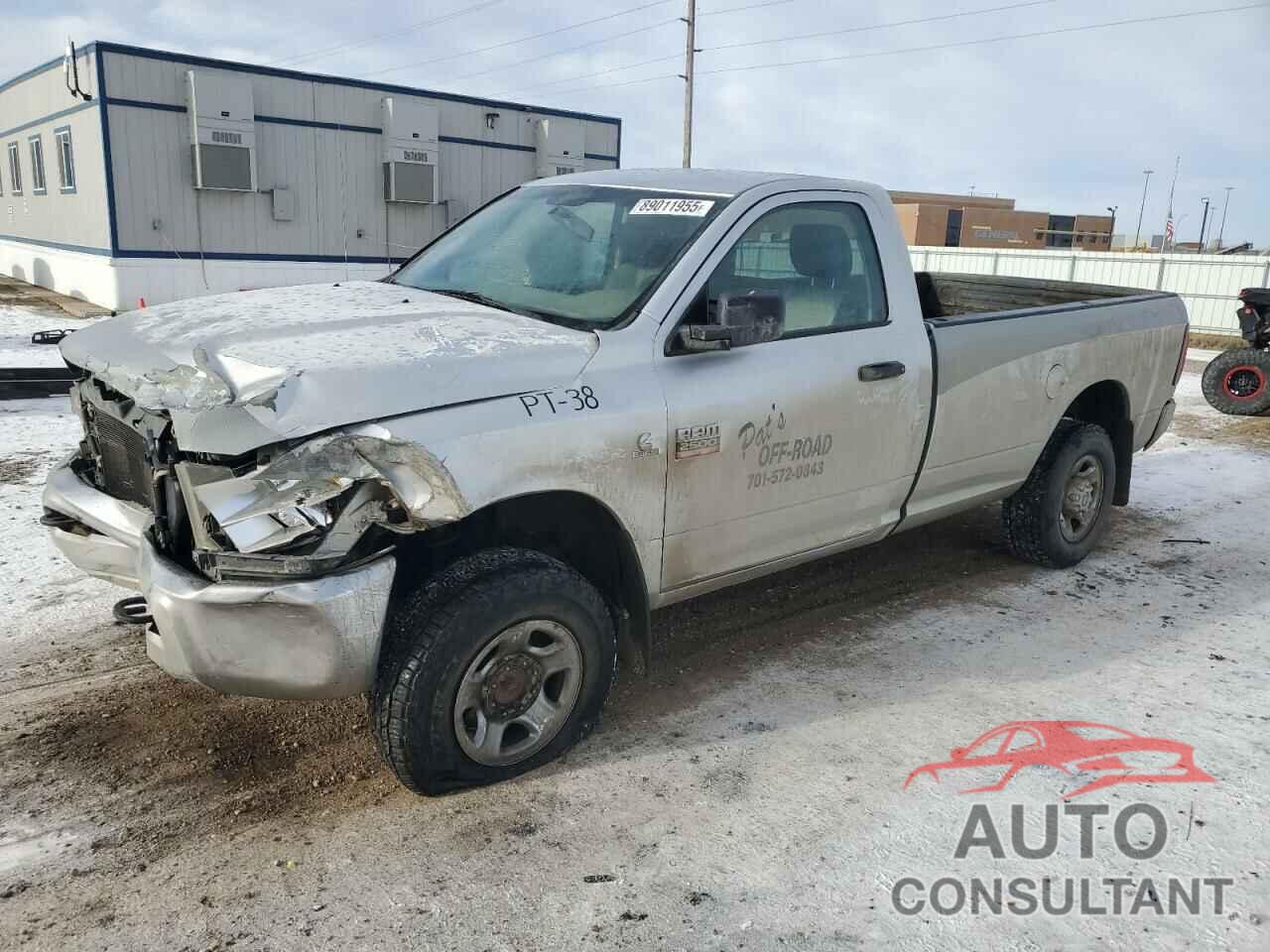DODGE RAM 2500 2012 - 3C6LD5AL2CG261113