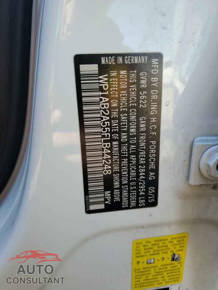 PORSCHE MACAN 2015 - WP1AB2A55FLB44248