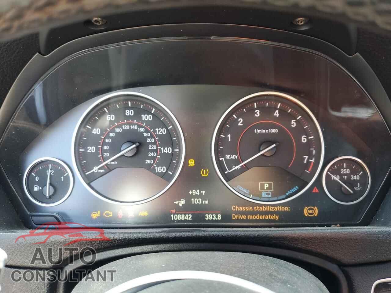 BMW 3 SERIES 2017 - WBA8E1C51HK480077