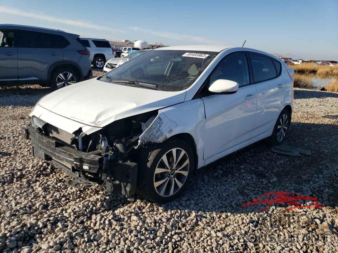 HYUNDAI ACCENT 2016 - KMHCU5AE4GU296051