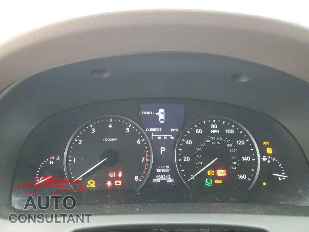 LEXUS LS460 2013 - JTHCL5EF8D5017084