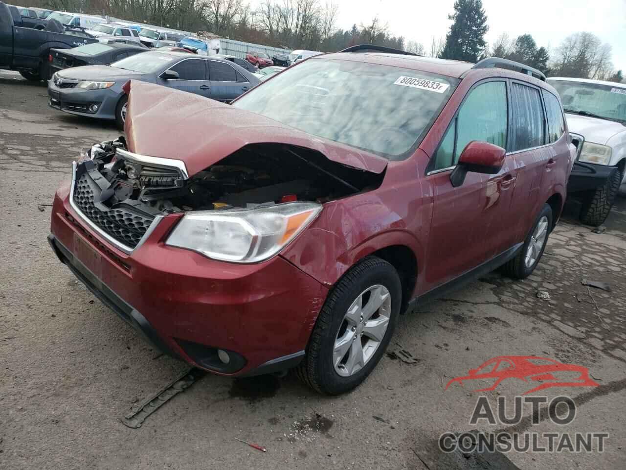 SUBARU FORESTER 2016 - JF2SJAHC6GH505953