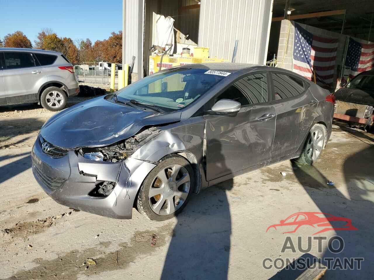 HYUNDAI ELANTRA 2012 - KMHDH4AE4CU321219