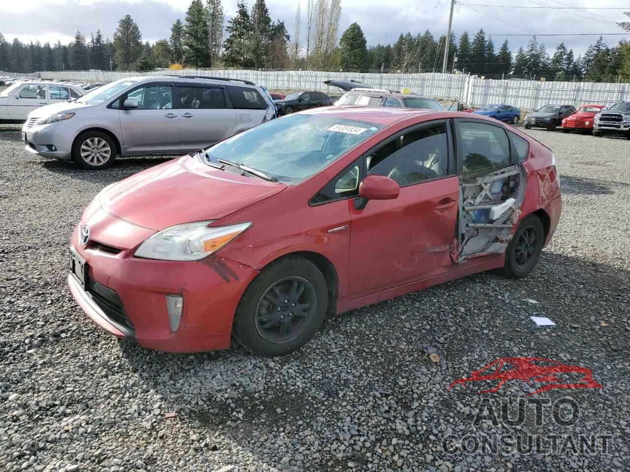 TOYOTA PRIUS 2014 - JTDKN3DU5E0382039