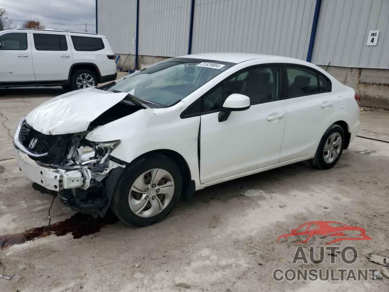 HONDA CIVIC 2013 - 19XFB2F58DE077263
