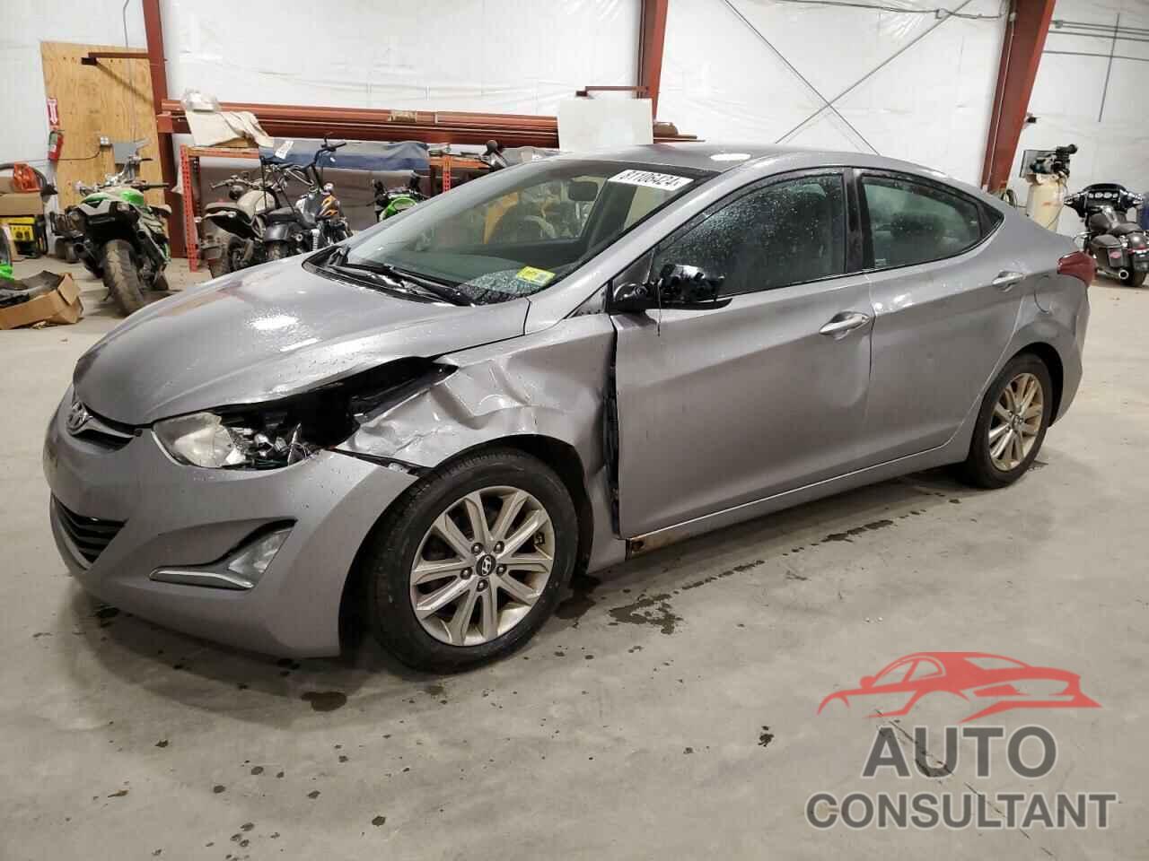 HYUNDAI ELANTRA 2014 - KMHDH4AE6EU037027