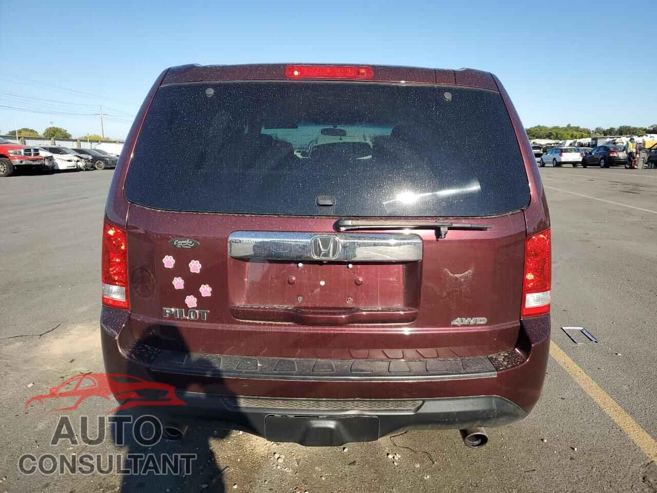 HONDA PILOT 2014 - 5FNYF4H46EB024554