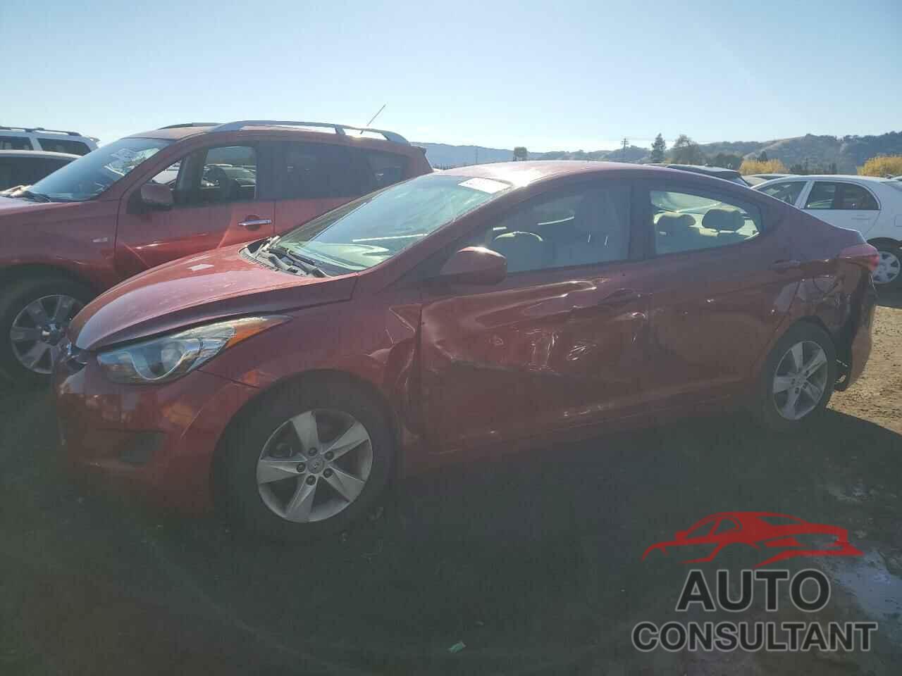 HYUNDAI ELANTRA 2013 - KMHDH4AE8DU720359