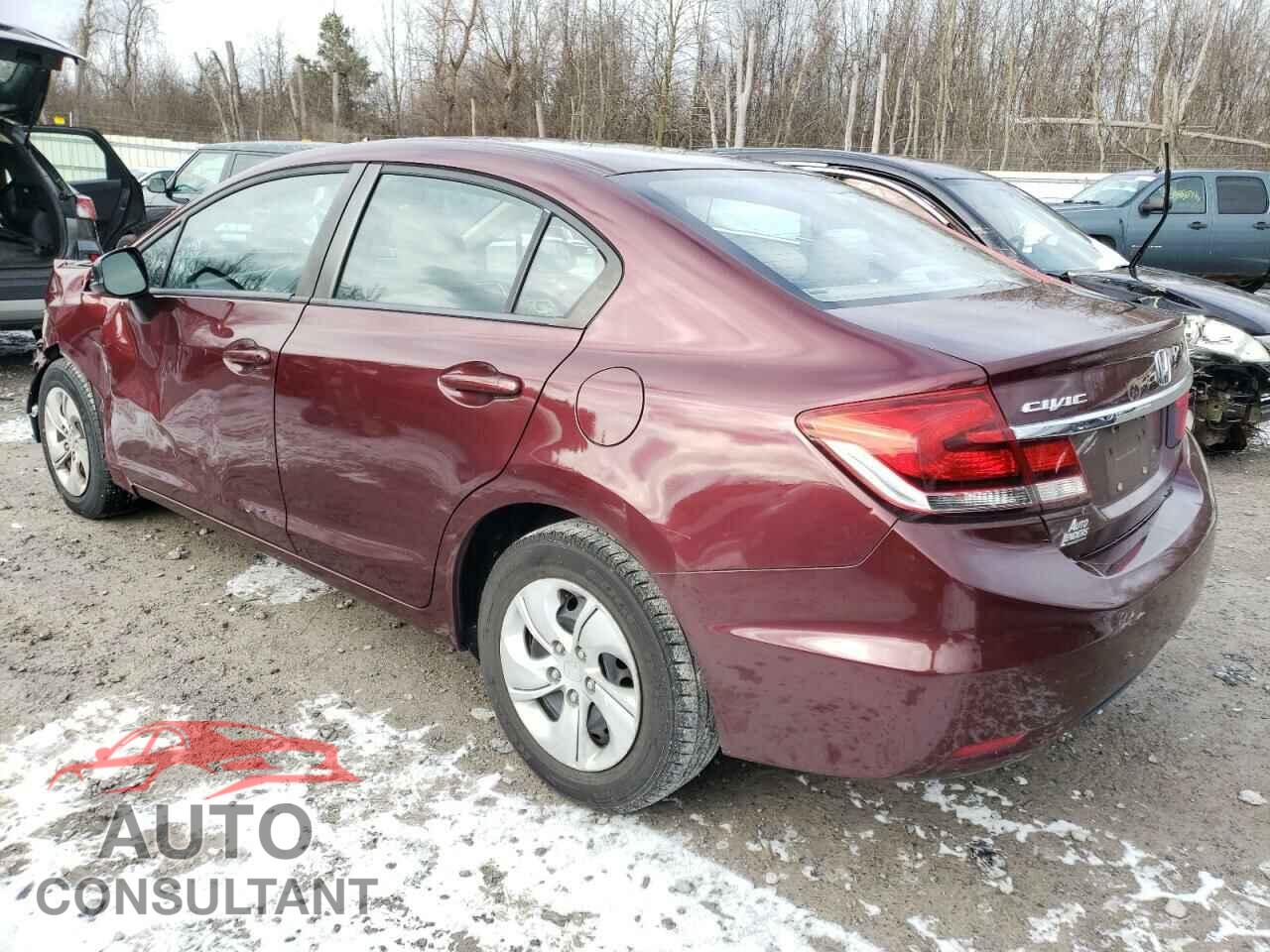 HONDA CIVIC 2013 - 19XFB2F59DE216266