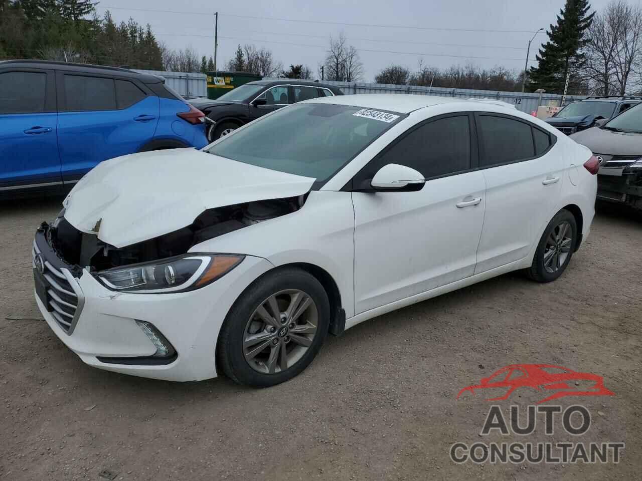 HYUNDAI ELANTRA 2018 - KMHD84LF3JU668883
