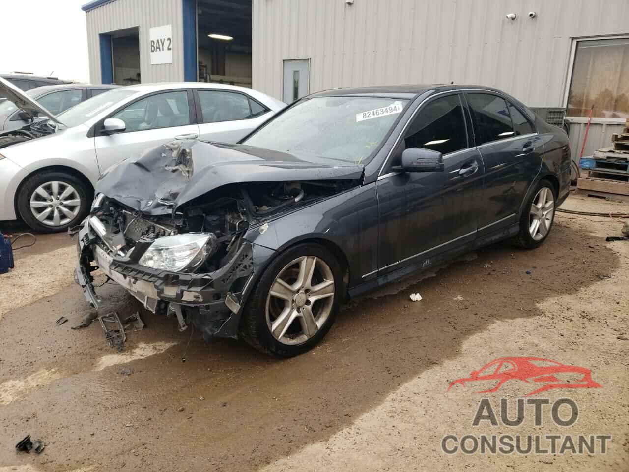 MERCEDES-BENZ C-CLASS 2011 - WDDGF8BB9BR186765