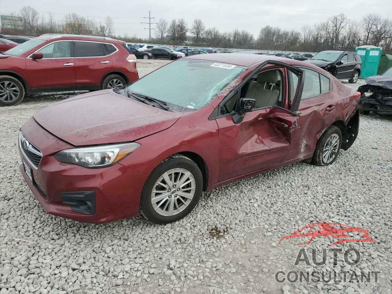 SUBARU IMPREZA 2017 - 4S3GKAB60H3619336