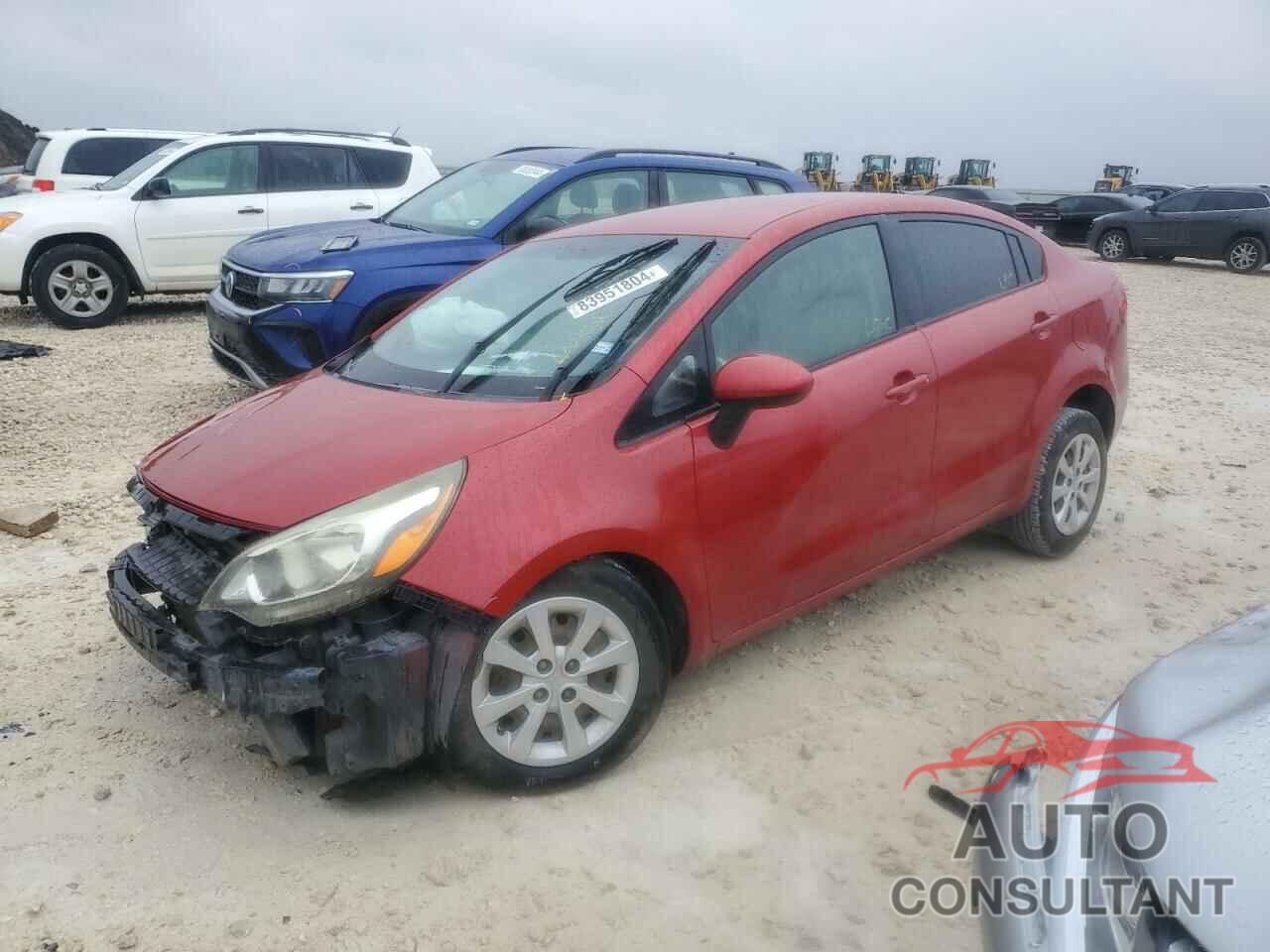 KIA RIO 2013 - KNADM4A3XD6318147