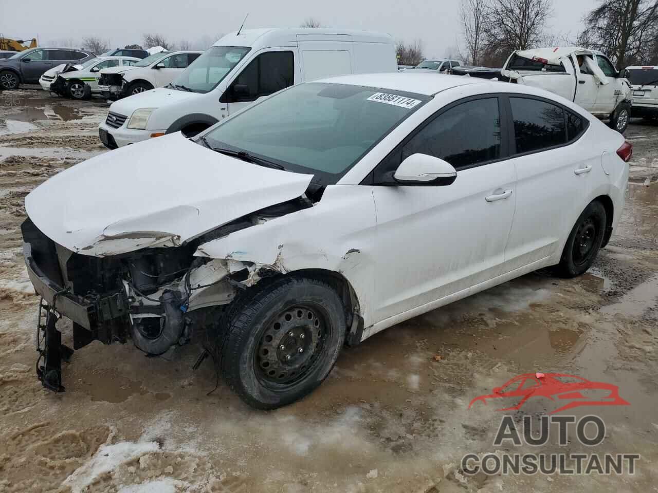 HYUNDAI ELANTRA 2017 - KMHD84LF6HU307870