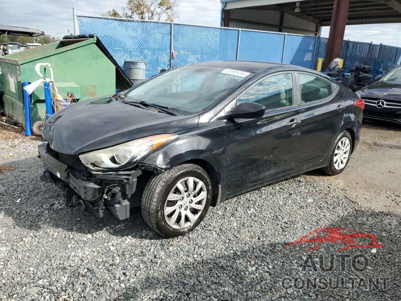 HYUNDAI ELANTRA 2013 - KMHDH4AE8DU556899