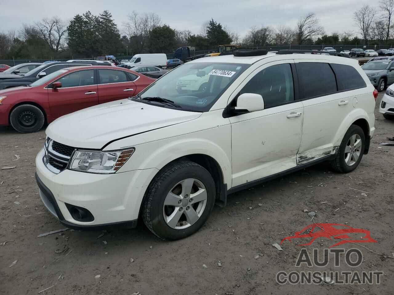 DODGE JOURNEY 2012 - 3C4PDCBG6CT218577