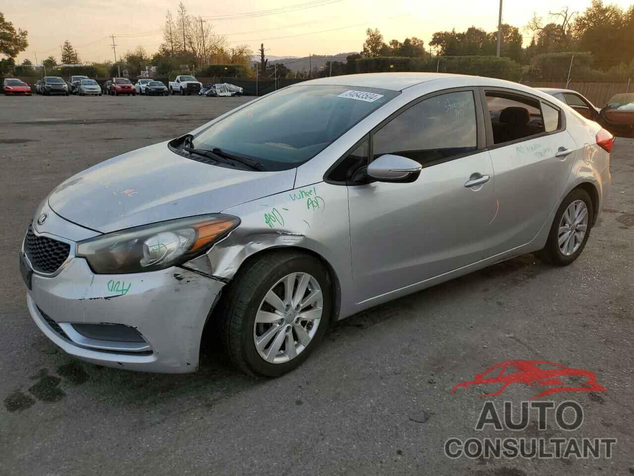 KIA FORTE 2014 - KNAFX4A62E5102942