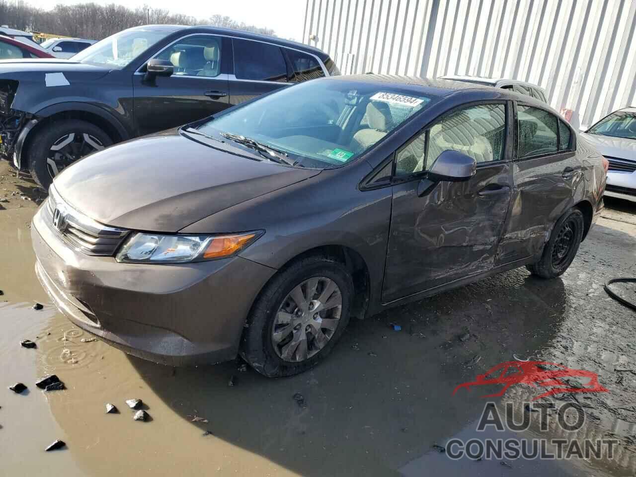 HONDA CIVIC 2012 - 19XFB2F50CE343616