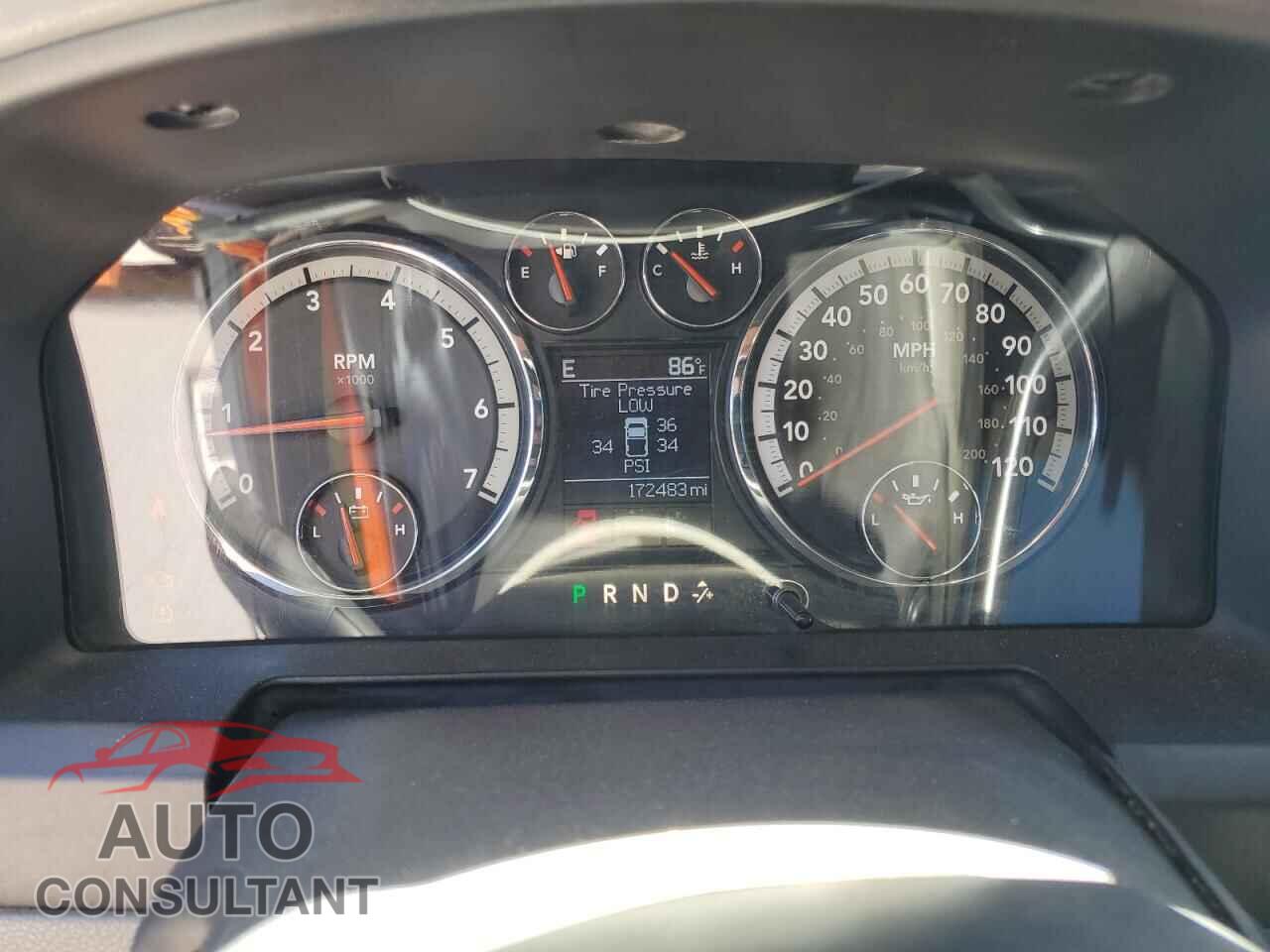DODGE RAM 1500 2012 - 1C6RD6GT7CS331754