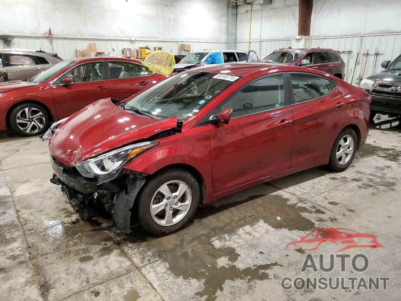 HYUNDAI ELANTRA 2014 - 5NPDH4AE8EH539990