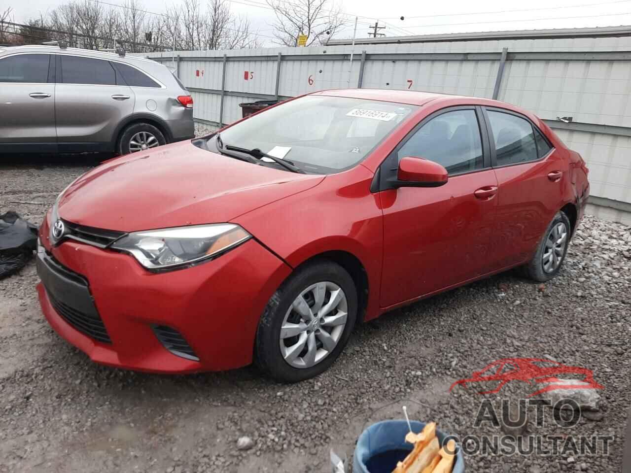 TOYOTA COROLLA 2016 - 2T1BURHE7GC500139