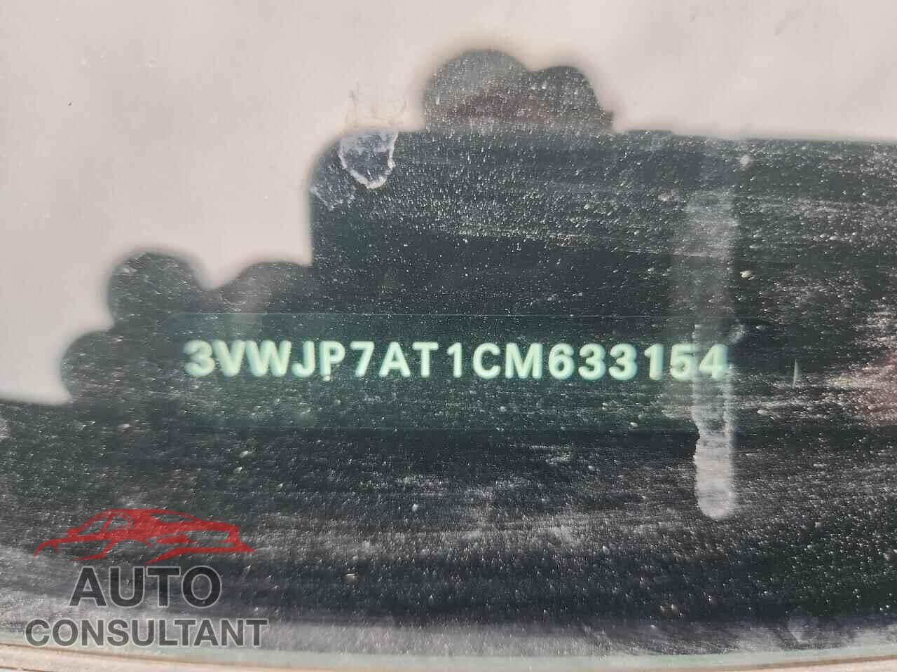 VOLKSWAGEN BEETLE 2012 - 3VWJP7AT1CM633154