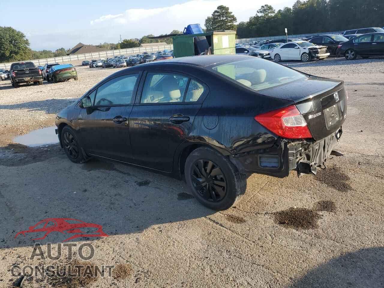 HONDA CIVIC 2012 - 19XFB2F5XCE366885