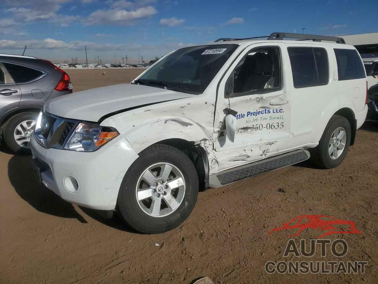 NISSAN PATHFINDER 2011 - 5N1AR1NB8BC608887