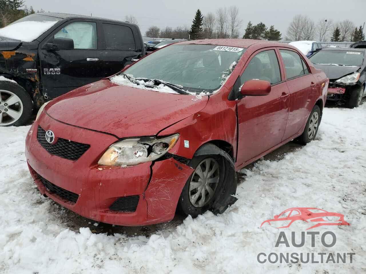 TOYOTA COROLLA 2009 - 2T1BU40E49C036440