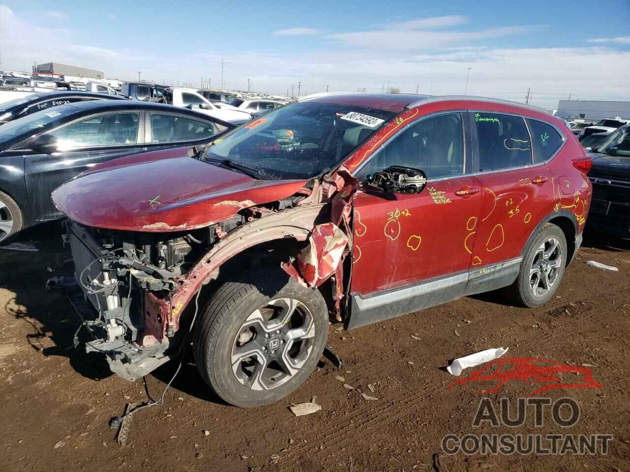 HONDA CRV 2017 - 2HKRW2H94HH659041