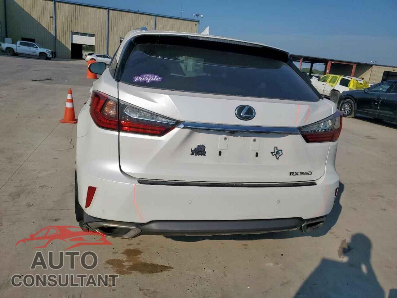 LEXUS RX350 2017 - 2T2ZZMCA5HC054836