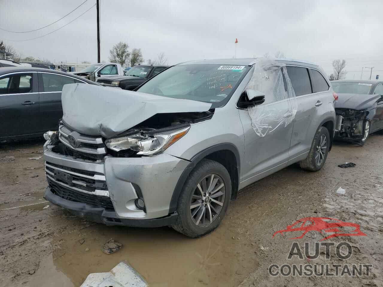 TOYOTA HIGHLANDER 2017 - 5TDJZRFH8HS408315