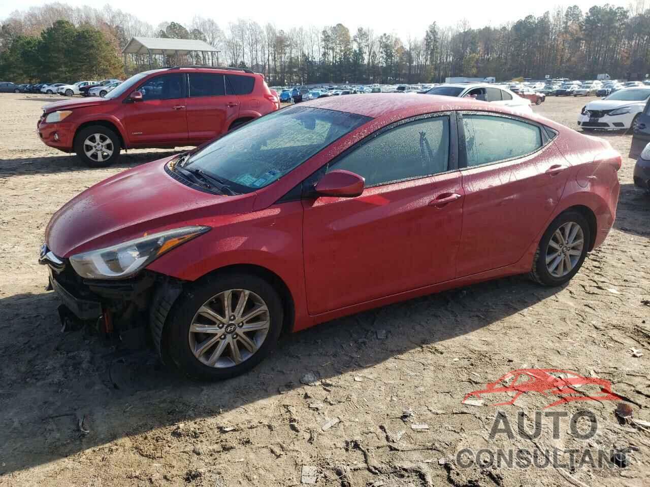 HYUNDAI ELANTRA 2016 - KMHDH4AE1GU528141