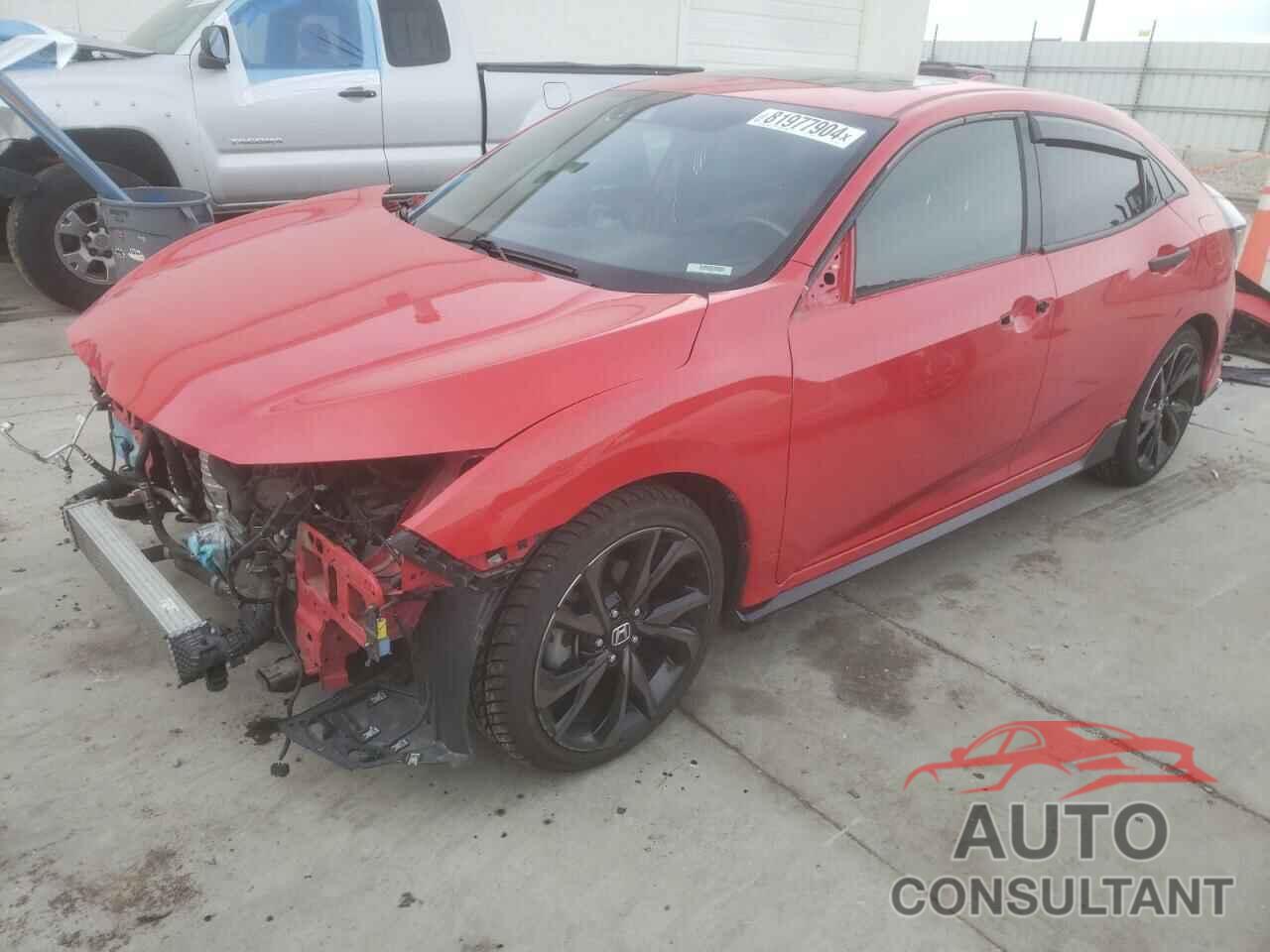 HONDA CIVIC 2018 - SHHFK7H91JU222046