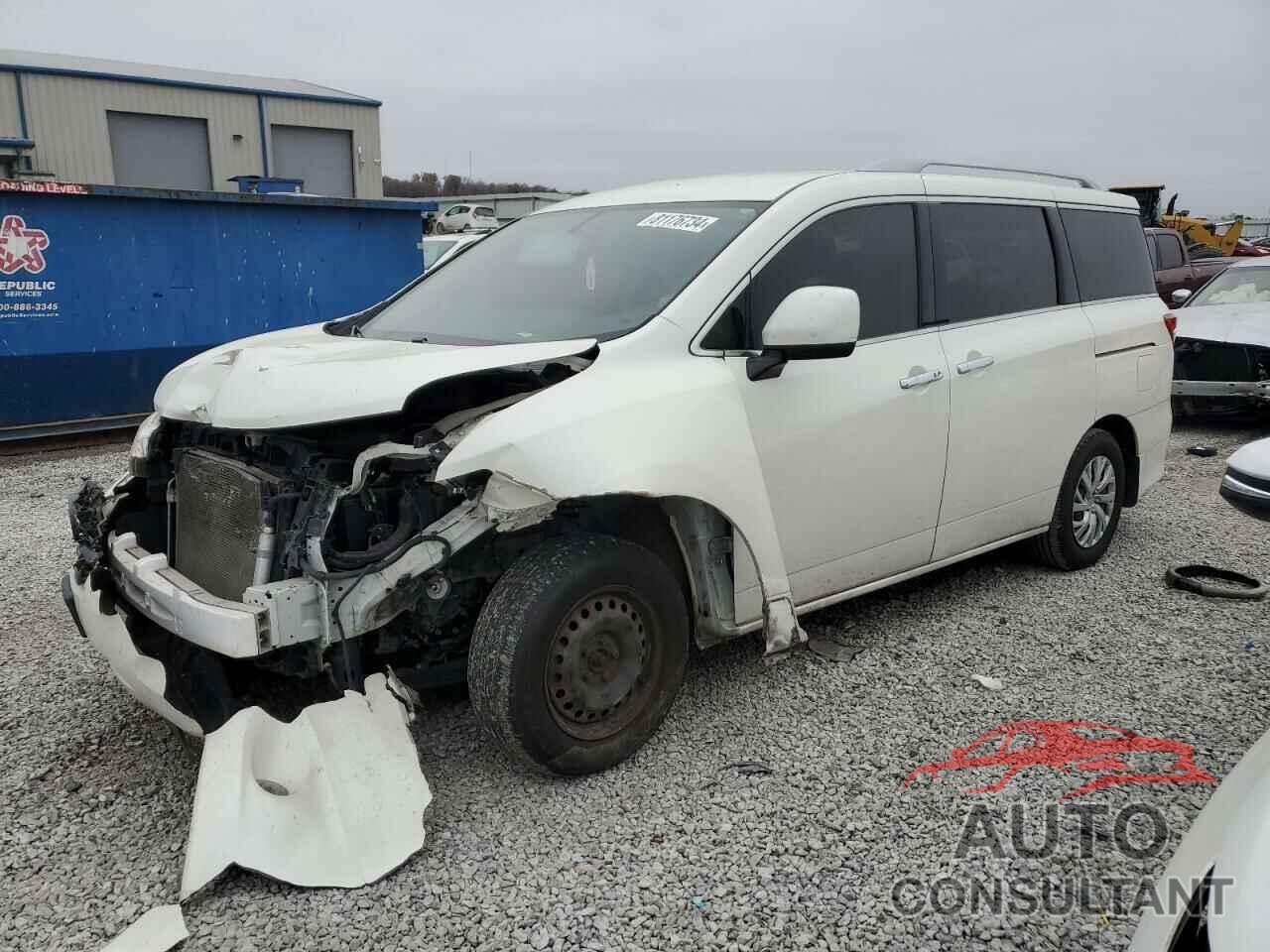 NISSAN QUEST 2015 - JN8AE2KP2F9129099
