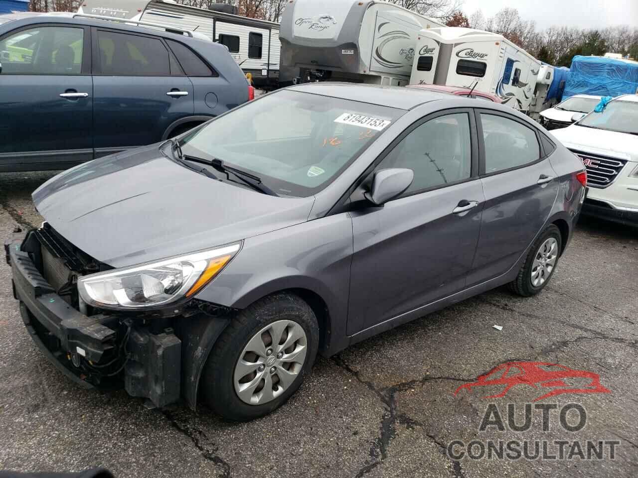 HYUNDAI ACCENT 2016 - KMHCT4AE3GU063145