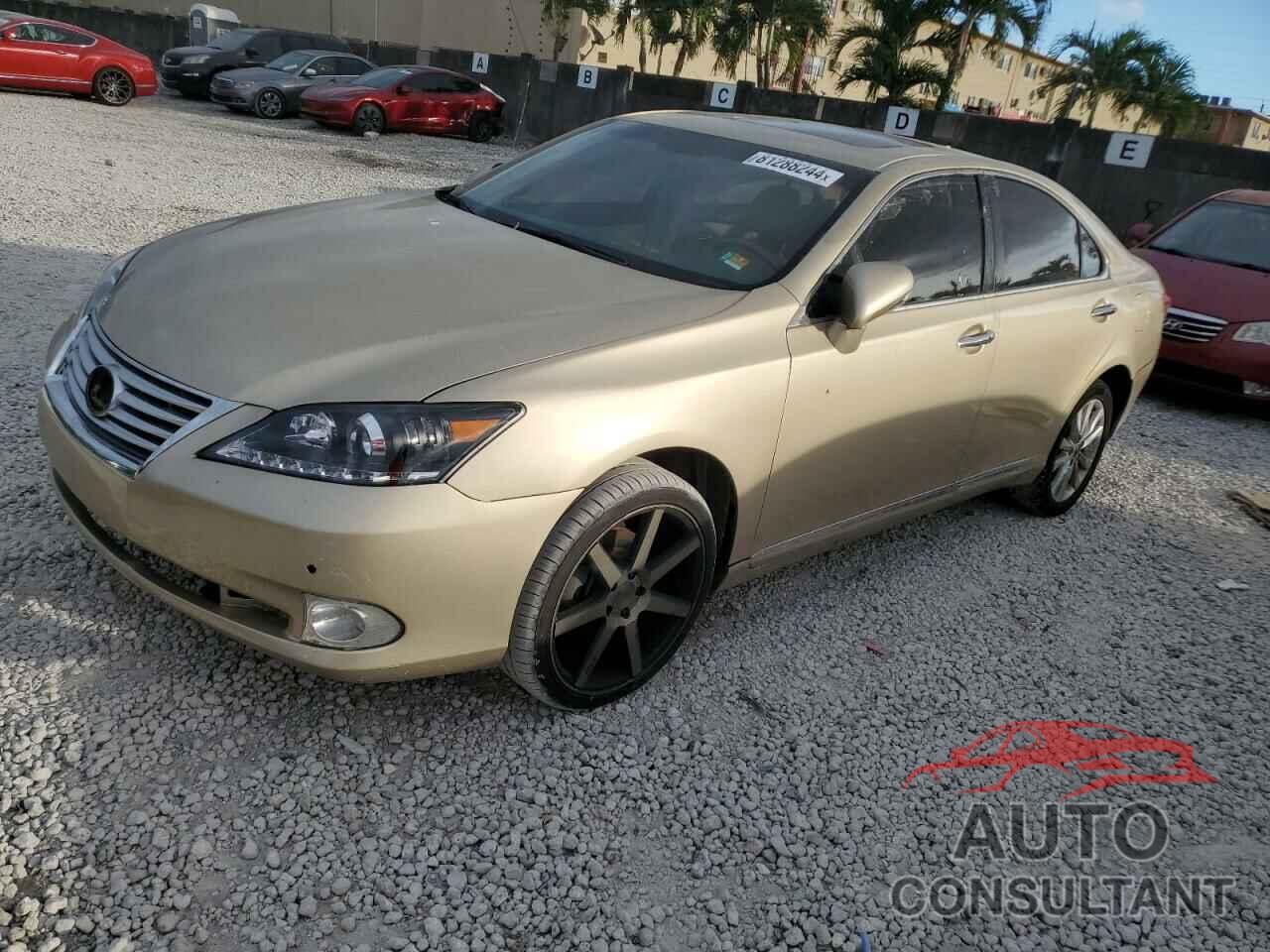 LEXUS ES350 2012 - JTHBK1EG5C2483037