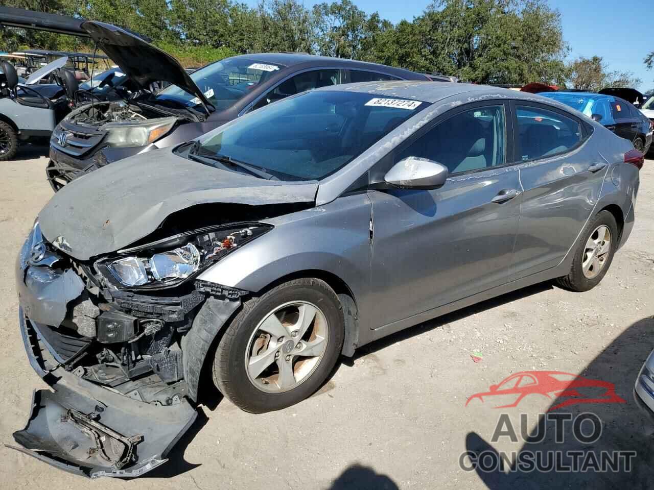 HYUNDAI ELANTRA 2014 - KMHDH4AE5EU193950