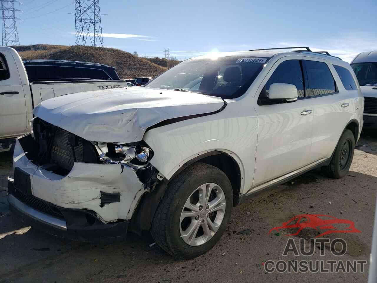 DODGE DURANGO 2013 - 1C4RDJDG6DC602219